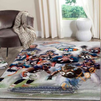 Denver Broncos Team Area Rug Amazon Best Seller Sku 1868 Rug 1586448715197