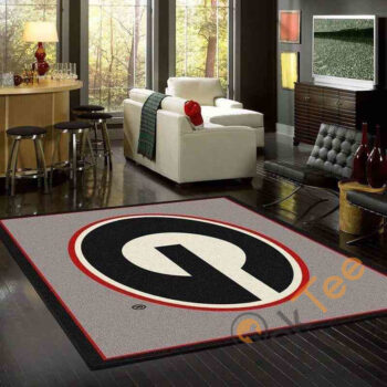 Georgia Bulldogs Area Rug Amazon Best Seller Sku 210 Rug 1586436054351