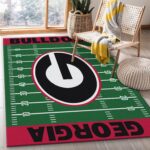 Georgia Bulldogs Nfl Rug Custom Size And Printing 0