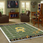 Georgia Tech Yellow Jackets Home Field Area Rug Amazon Best Seller Sku 2102 Rug 1586483451618