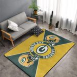 Green Bay Packers Nfl Rug Family Decorative Floor Rug 1612343586441 1612343586442