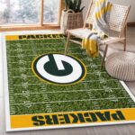 Green Bay Packers Rug Custom Size And Printing 0