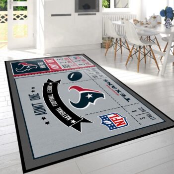 Houston Texans Sport Rug Custom Size And Printing 0