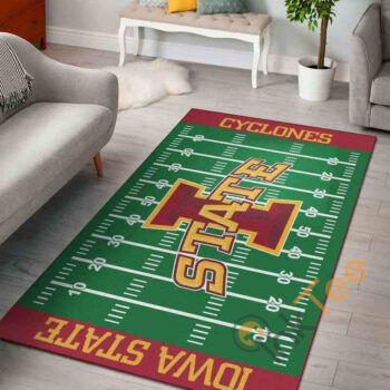 Iowa State Cyclones Home Field Area Rug Amazon Best Seller Sku 251 Rug 1586436065015