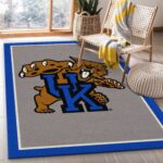 Kentucky Wildcats Logo Rug Custom Size And Printing 0