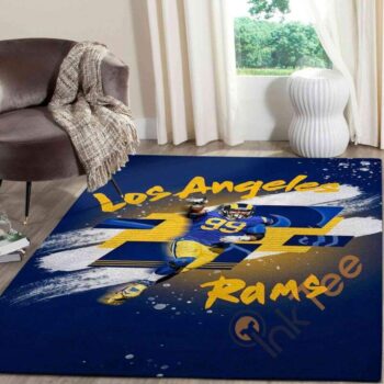 Los Angeles Rams Area Rug Amazon Best Seller Sku 04 Rug 1586432770049