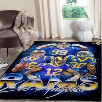 Los Angeles Rams Area Rug Amazon Best Seller Sku 491 Rug 1586436175952