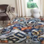 Los Angeles Rams Team Area Rug Amazon Best Seller Sku 2461 Rug 1586483583088