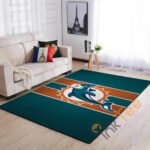 Miami Dolphins Area Rug Amazon Best Seller Sku 314 Rug 1586436081836