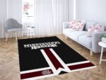 Mississippi State Bulldogs Baseball Living Room Modern Carpet Rug 1612846663267 1612846663267