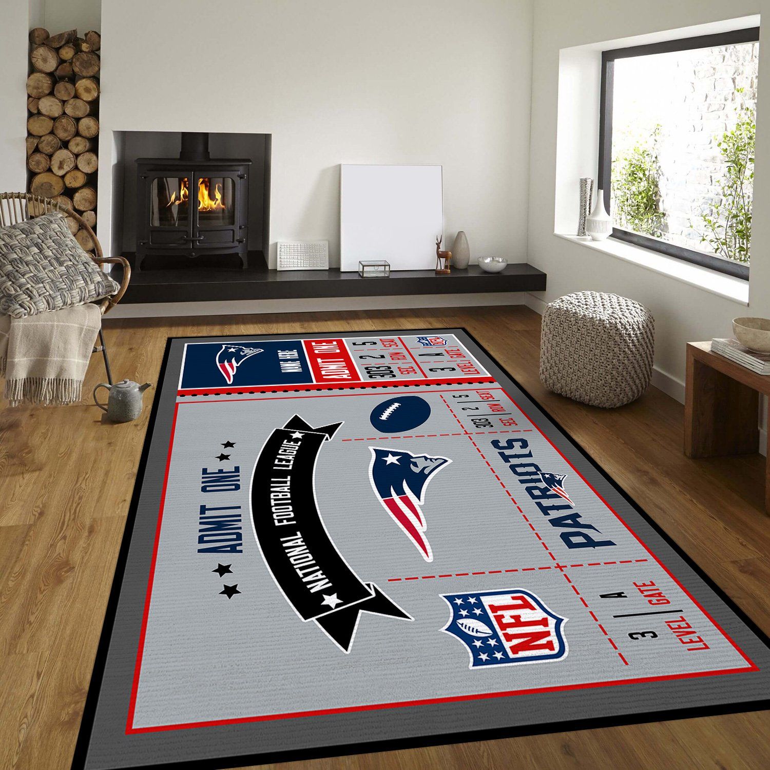 New England Patriots Bedroom Rug Custom Size And Printing 0 New England Patriots Bedroom Rug Custom Size And Printing 0