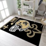 New Orleans Saints Nfl Family Decorative Floor Rug 1612343589654 1612343589654