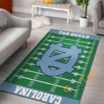 North Carolina Tar Heels Home Field Area Rug Amazon Best Seller Sku 385 Rug 1586436114853