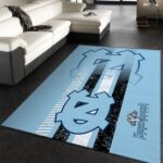 North Carolina Tar Heels Rug Custom Size And Printing 0