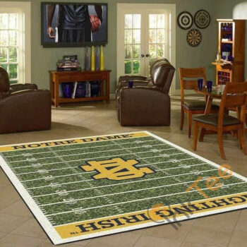 Notre Dame Fighting Irish Home Field Area Rug Amazon Best Seller Sku 387 Rug 1586436115785