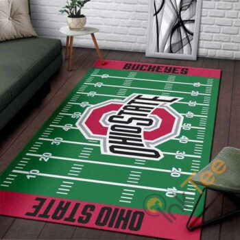 Ohio State Buckeyes Home Field Area Rug Amazon Best Seller Sku 2712 Rug 1586483654353