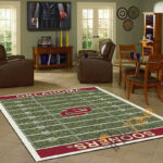 Oklahoma Sooners Home Field Area Rug Amazon Best Seller Sku 401 Rug 1586436123051