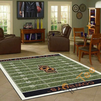 Oklahoma State Cowboys Home Field Area Rug Amazon Best Seller Sku 2717 Rug 1586483655289