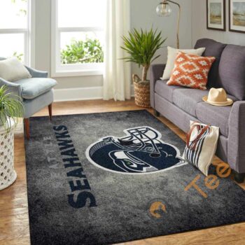 Seattle Seahawks Area Rug Amazon Best Seller Sku 447 Rug 1586436150498