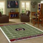 South Carolina Gamecocks Home Field Area Rug Amazon Best Seller Sku 461 Rug 1586436157388