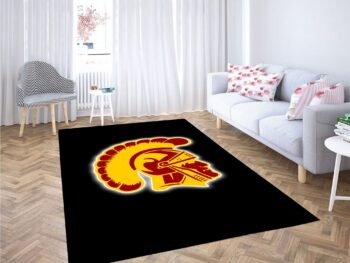 Usc Trojans Baseball Logo Carpet Rug 1601887648649 1601887648649
