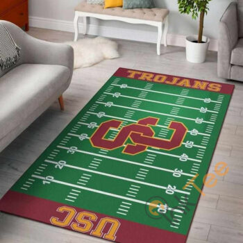 Usc Trojans Home Field Area Rug Amazon Best Seller Sku 498 Rug 1586436179681