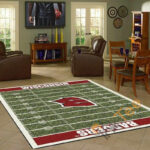 Wisconsin Badgers Home Field Area Rug Amazon Best Seller Sku 524 Rug 1586436197018
