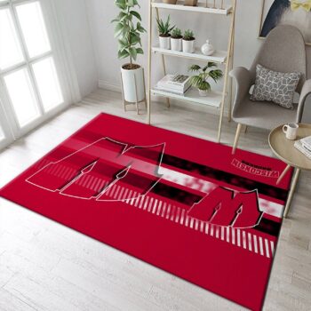 Wisconsin Badgers Ncaa Rug Custom Size And Printing 0