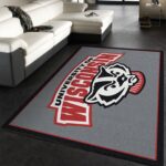 Wisconsin Badgers Rug Custom Size And Printing 0