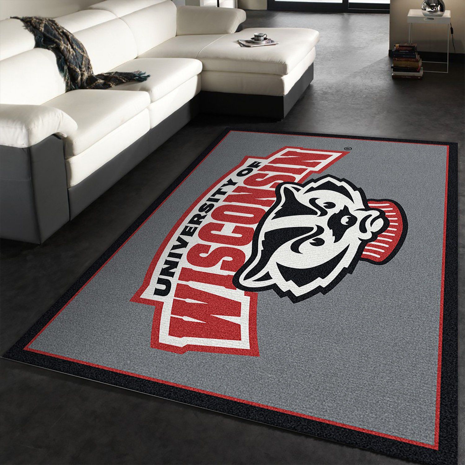 Wisconsin Badgers Rug Custom Size And Printing 0 Wisconsin Badgers Rug Custom Size And Printing 0
