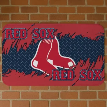 Boston Red Sox Plate Rip Red Doormat