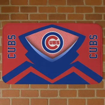 Chicago Cubs Ninja Mesh Blue Doormat