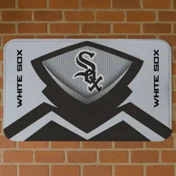Chicago White Sox Ninja Mesh Black Doormat