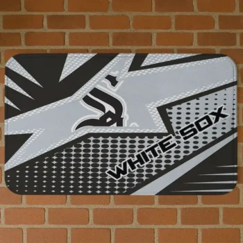 Chicago White Sox Sharp Flash Black Doormat