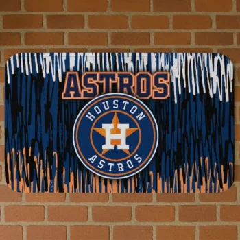 Houston Astros Vertical Flow Blue Doormat