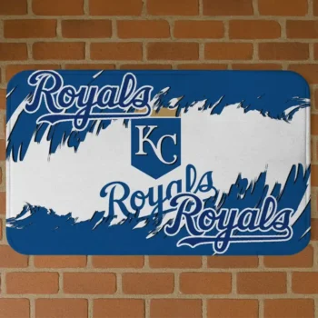 Kansas City Royals Plate Rip Royal Blue Doormat