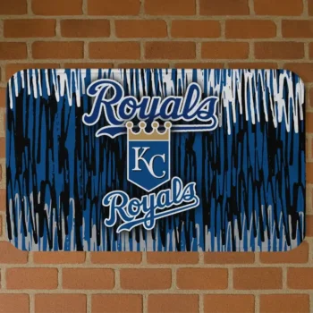 Kansas City Royals Vertical Flow Royal Blue Doormat