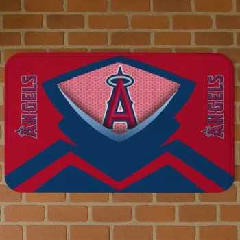 Los Angeles Angels Ninja Mesh Blue Doormat