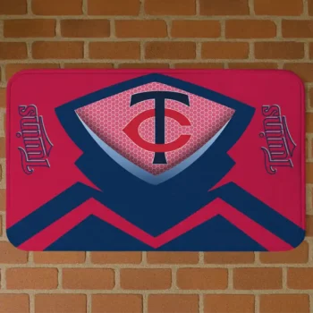 Minnesota Twins Ninja Mesh Navy Doormat
