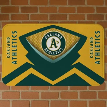 Oakland Athletics Ninja Mesh Green Doormat