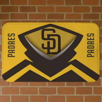 San Diego Padres Ninja Mesh Brown Doormat