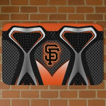 San Francisco Giants Torso Pattern Black Crocs Doormat