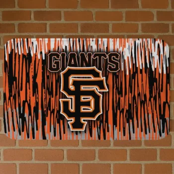 San Francisco Giants Vertical Flow Orange Doormat