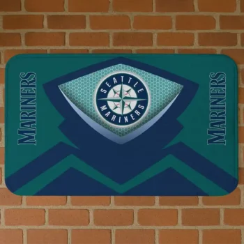 Seattle Mariners Ninja Mesh Navy Blue Doormat