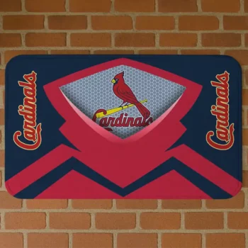 St. Louis Cardinals Ninja Mesh Red Doormat