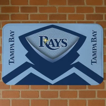 Tampa Bay Rays Ninja Mesh Navy Doormat