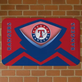 Texas Rangers Ninja Mesh Blue Doormat