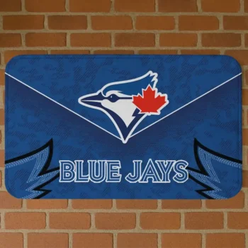 Toronto Blue Jays Layered Lines Blue Doormat