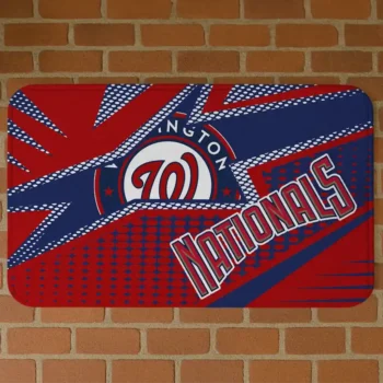 Washington Nationals Sharp Flash Red Doormat